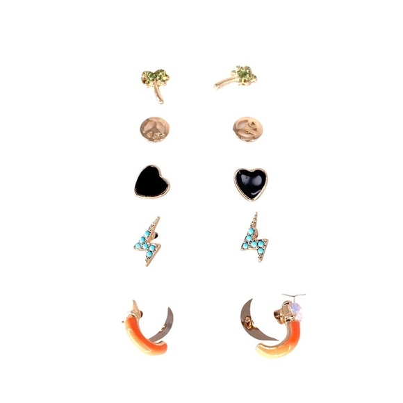 Beeline Women's 5 Pieces  Stud Earrings Set - Picture 1 of 4